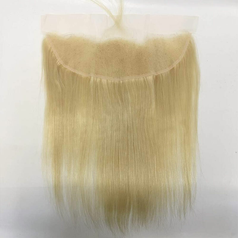 Perruque Lace Frontal Wig 100% brésilienne naturelle, cheveux lisses, 13x4, oreille à oreille, transparente, HD