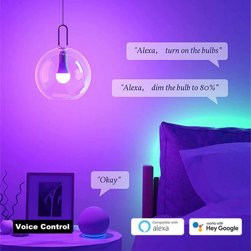 A19 Smart Bulb Wholesale Matter Smart Light WiFi 9W With Voice Control And Timer Setting Wireless Smart Light Home Accessories