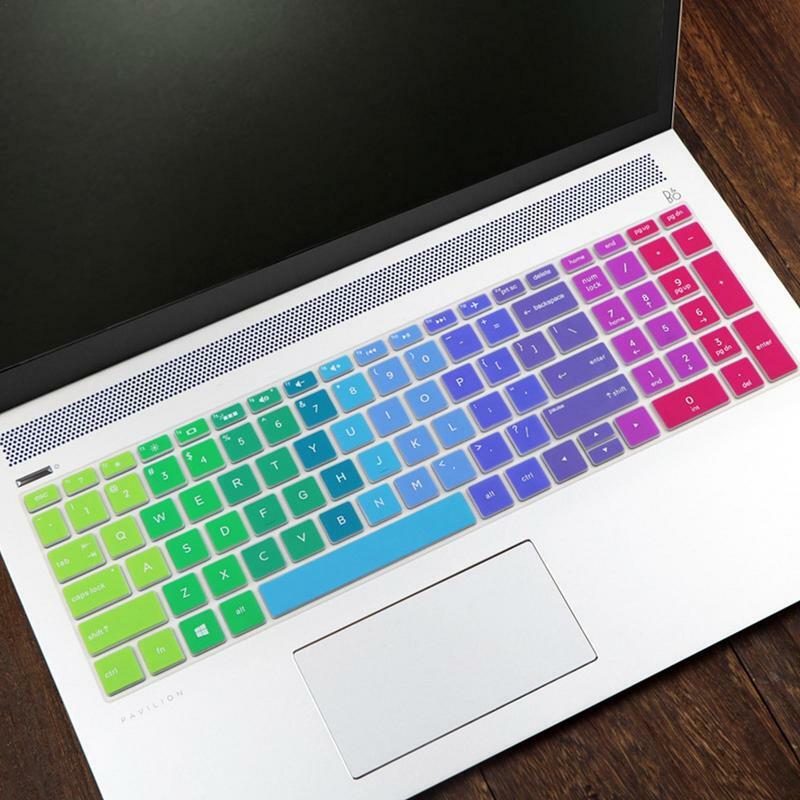 Obudowa klawiatury laptopa do HP Pavilion 15-cc707TX klawiatura folia ochronna wodoodporna pyłoszczelna silikonowa klawiatura do laptopa filmy