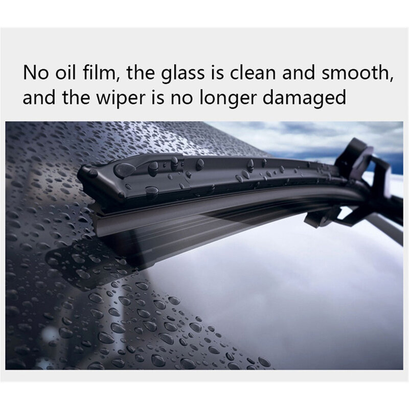 Penghilang lapisan minyak kaca permukaan kaca penghilang Film minyak kaca fitur sedikit deviasi Manual nomor OEM