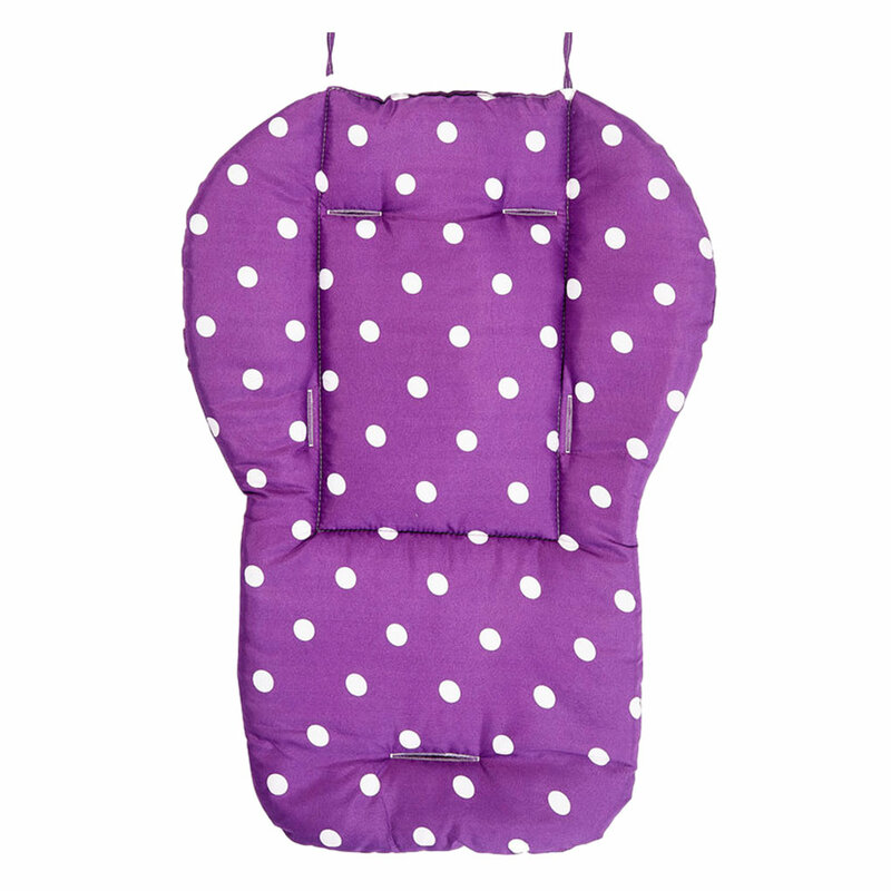 Almofada Universal Fit Baby Stroller Pram, Almofada do assento macio e confortável, fácil de instalar e remover