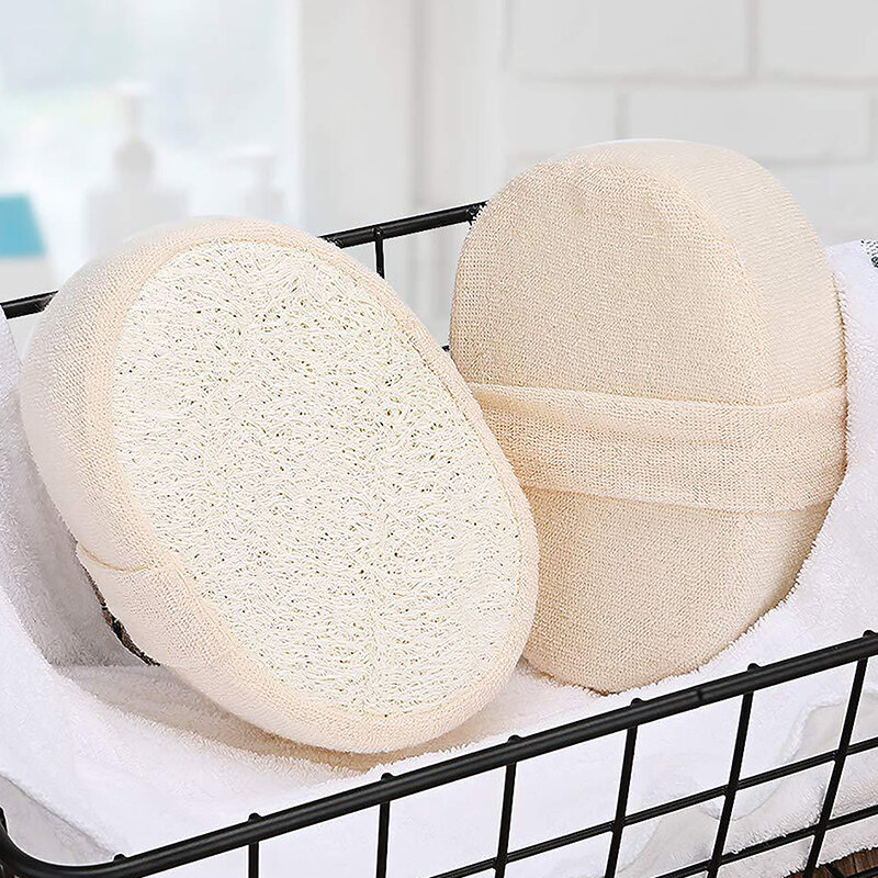 Loofah Bath Sponge Shower Body Cleaning Glove Tool Scrubber Ponge Brush Pad Horniness Remover Bathroom Supplies