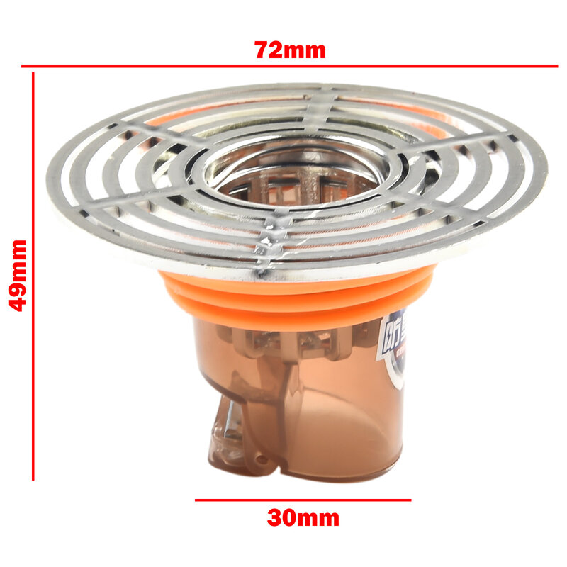 악취 및 곤충 방지 바닥 배수구 코어 Diam33-45mm, 샤워 배수구 커버, 헤어 필터, 악취 방지 싱크대 액세서리