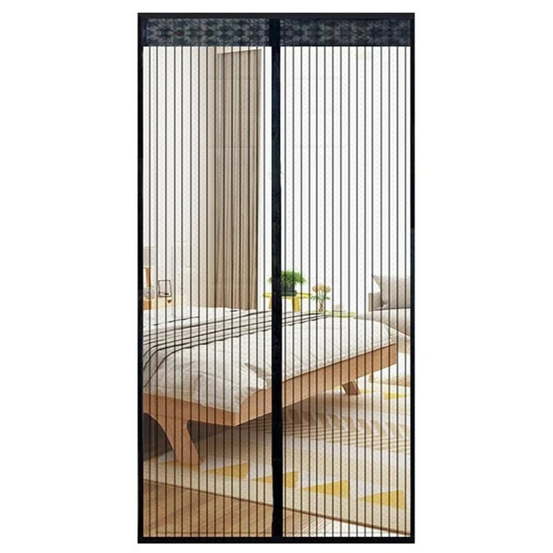 100x210CM Magnetic Door Curtain Net Door Anti Mosquito Insect Fly Bug Curtains Automatic Closing Door