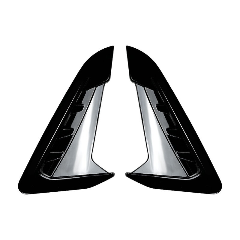 Czarny błyszczący boczne panele nadwozia do BMW X3 X4 G01 G02 M Sport 2018 + nakładka na spojler akcesoria do wykończeń samochodowych modernizacja