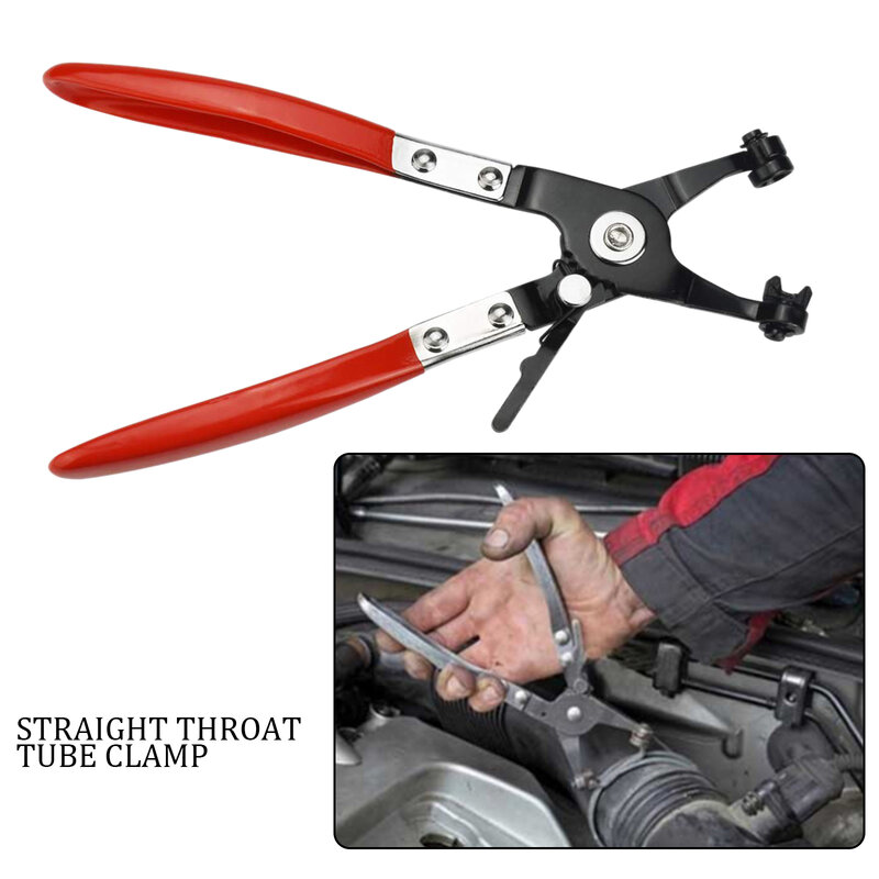 Car Tools Angled Swivel Locking Car Pipe Hose Clamp Pliers Fuel Coolant Clip Tool Car Tools Pipe Clamps Pliers Car Clip Plier