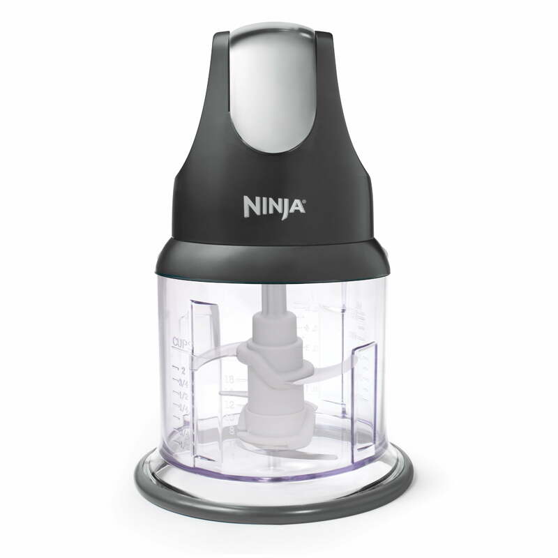 O Ninja Ninja Ninja®Chop Express®NJ100WM, preto, preto