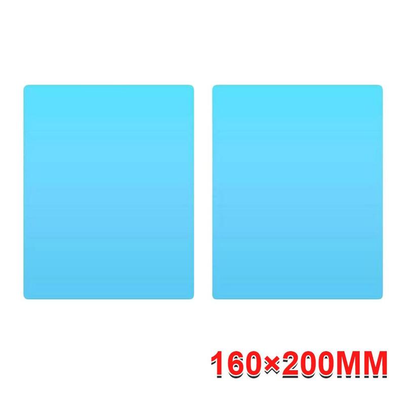 PET+Nano Coating Material 4pcs Car Rearview Mirror Side Window Glass Anti-Fog Film Rain Protection Durable And Practical New Hot