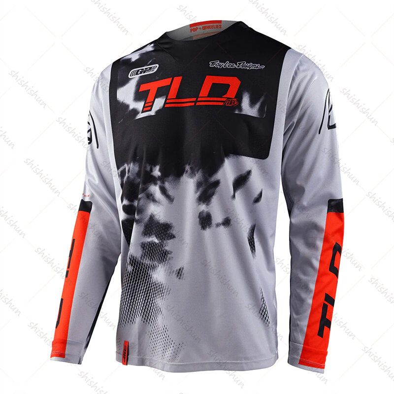 Camiseta de Ciclismo de descenso para hombre, camisa de Enduro para bicicleta de montaña, Dh, ropa deportiva de Motocross, personalizable, 2024