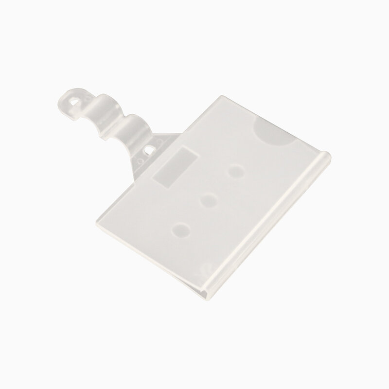 Soporte de etiqueta de estante de alambre de plástico, soporte de señal y billete, diseño de Clip fácil con cierre de bloqueo a presión apretado
