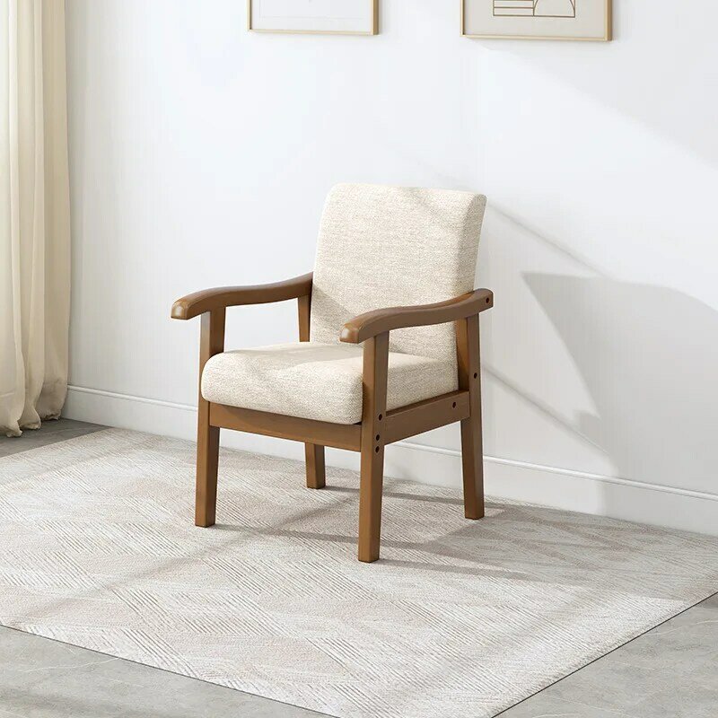 LCL0220 silla de madera maciza con reposabrazos
