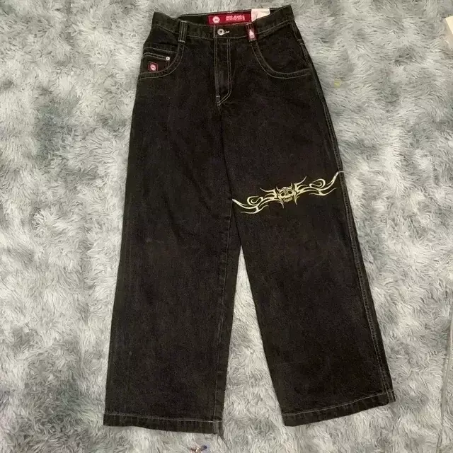 Pantalones vaqueros holgados Y2K para hombre y mujer, ropa de calle gótica con patrón bordado, Jeans de gran tamaño Harajuku, Hip Hop, alta calidad