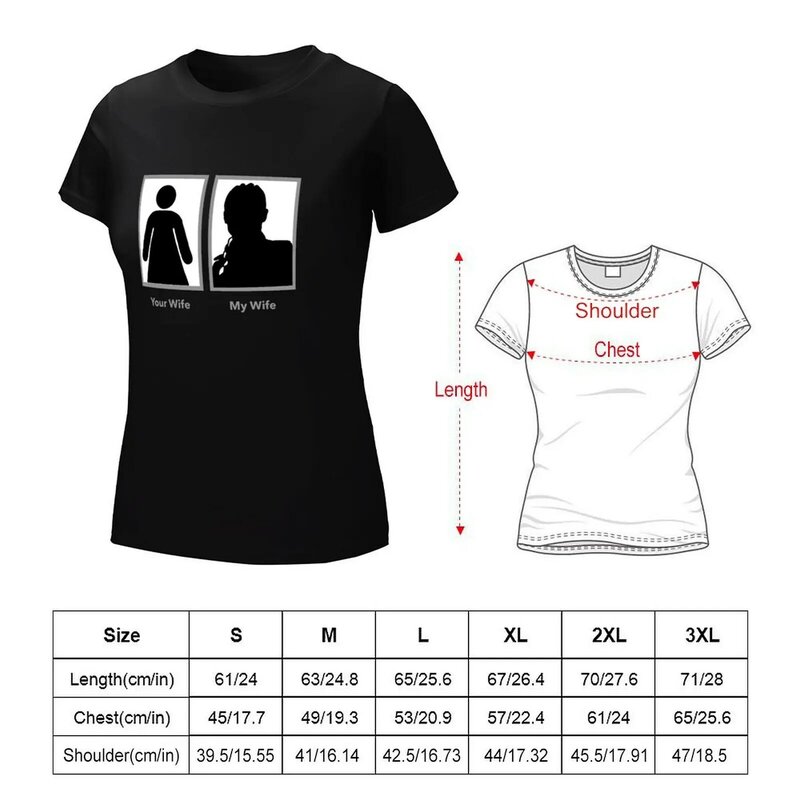 My Wife Alder T-shirt aesthetic clothes summer tops cute tops t shirts for Womens