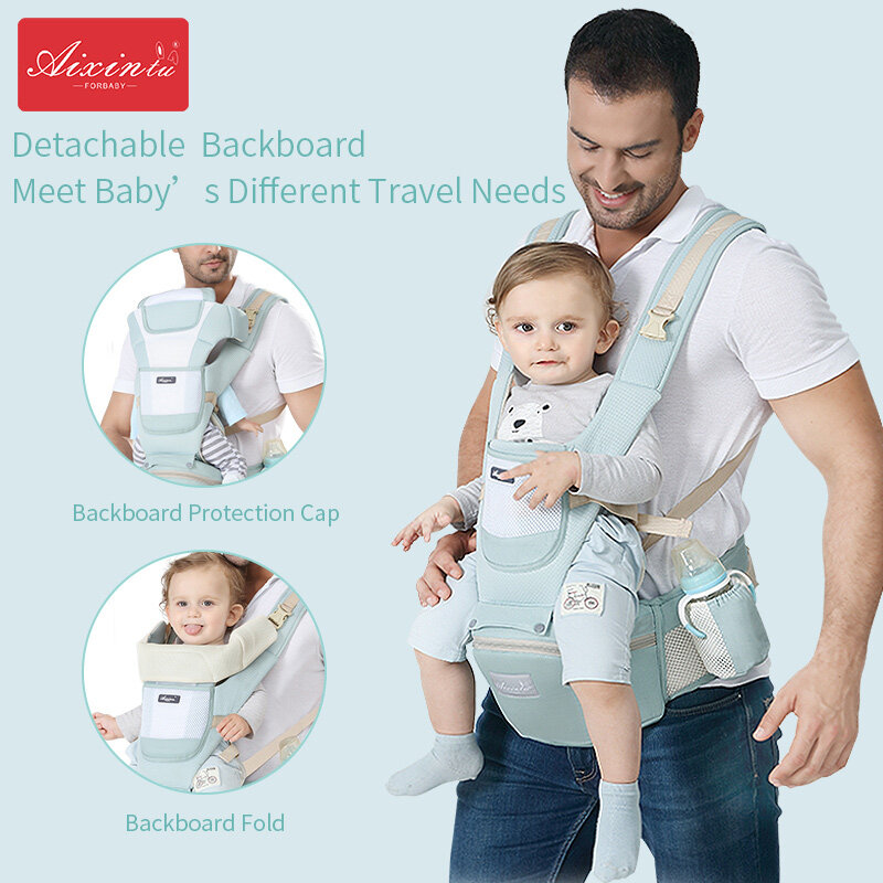 Porte-bébé ergonomique, porte-bébé, porte-bébé, face avant, écharpe ergonomique kangourou pour le voyage du bébé