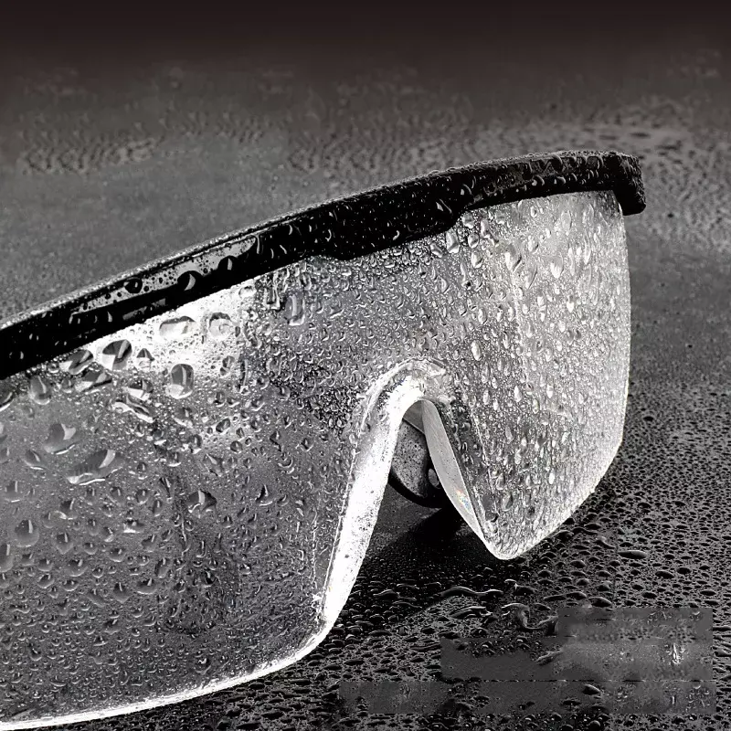 2 قطعة سلامة العمل مكافحة سبلاش حماية العين نظارات الزجاج يندبروف الغبار مقاوم للماء نظارات واقية الدراجات نظارات