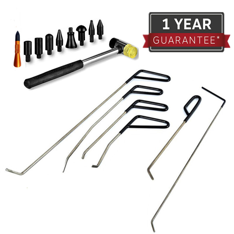 Furuix Stangen Haken Werkzeug Ausbeulen ohne Reparatur Auto Dent Removal Tool Kit Hagel Hammer Dent entfernen set