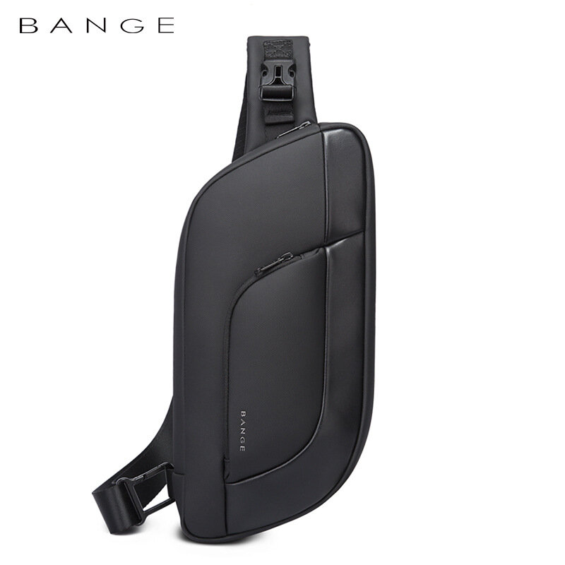 BANGE-Bolsa Peito Multifuncional para Homens, Impermeável, Anti-mancha, Grande Capacidade, Viagem, Portátil, Crossbody, Sling Bags, Coreano, Novo Design