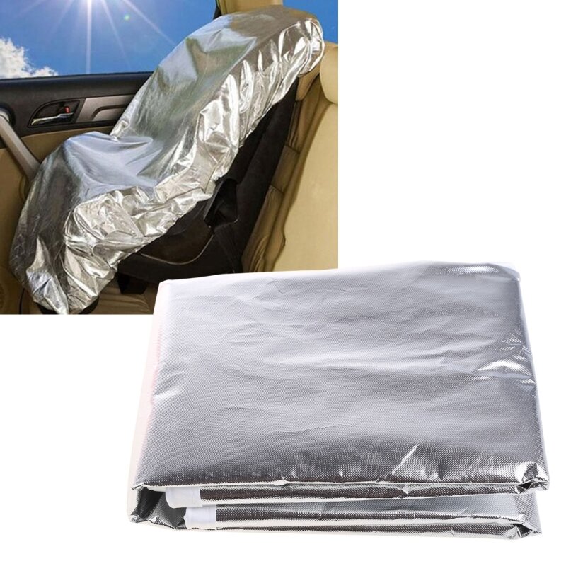 75x108cm Car Seat Baby Seat Sun Shade Protector Para Crianças Crianças Alumínio Film Sunshade UV Protector Poeira Isolamento Capa