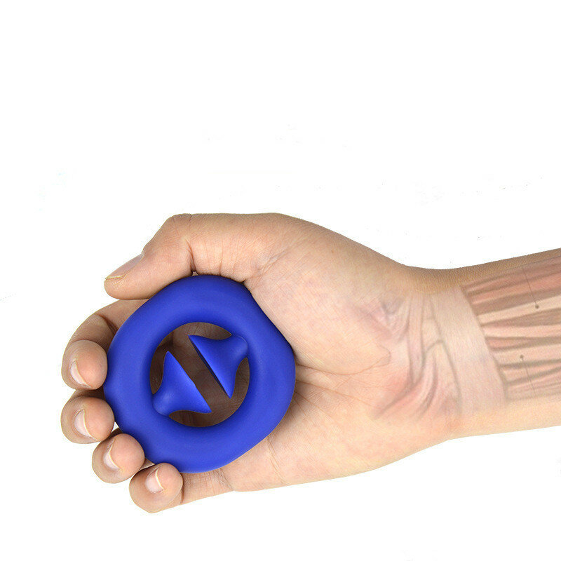 Round Silicone Gripper Suction Cup Press Wrist Five-finger Rehabilitation Decompression Fitness Hand-grip Exercise Grip Ring