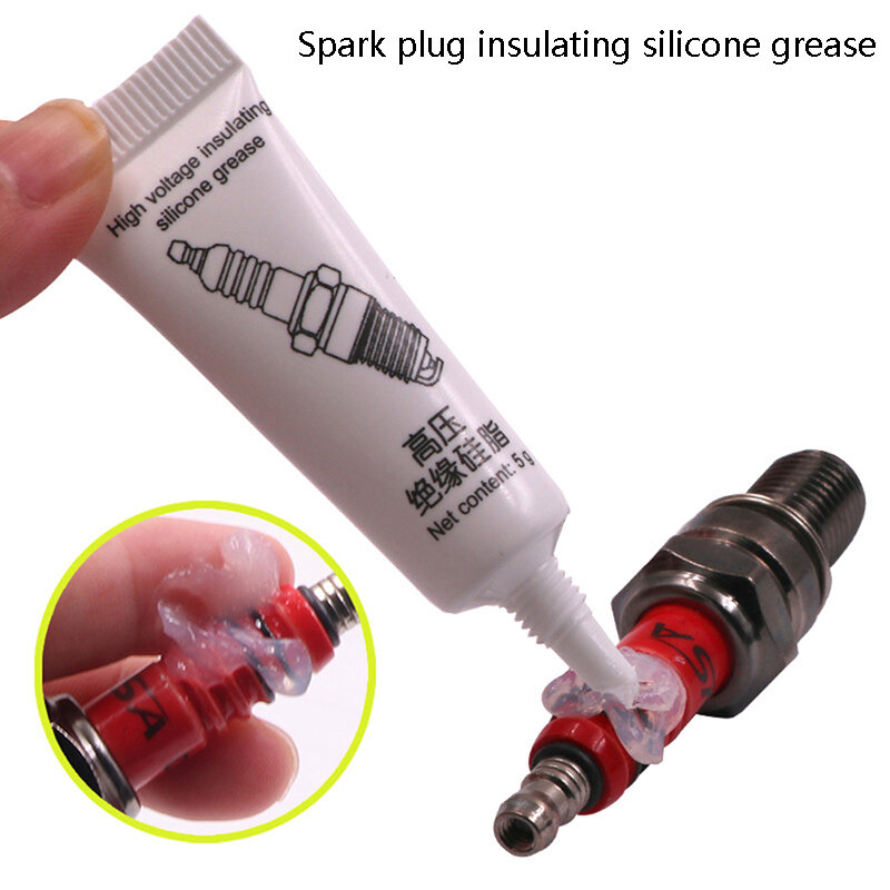 Automobile Spark Plug High Voltage Insulating Grease High and Low Temperature Corrosion Resistance Ignition Coil Silicone Grease