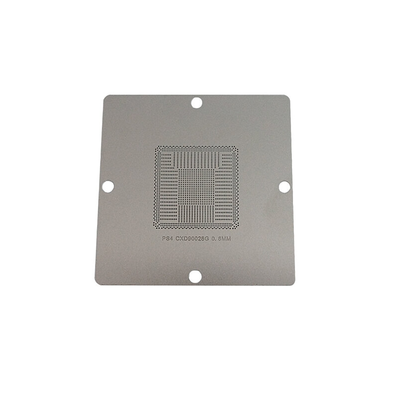 Plantillas de Reballing BGA de 90mm, Bola de soldadura de acero para PS4, BGA IC, consola de juegos BGA IC, reparación de Reballing, lote de 6 unidades