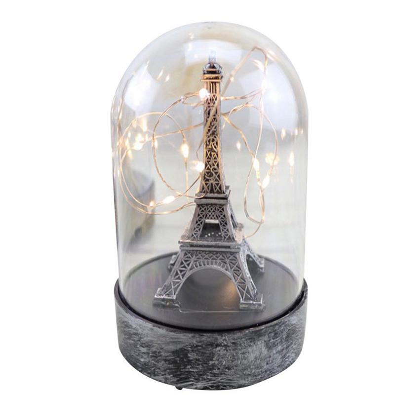 Luz de la torre de París lámpara de noche innovadora romántica para el Día de San Valentín Decoración de cumpleaños de novia