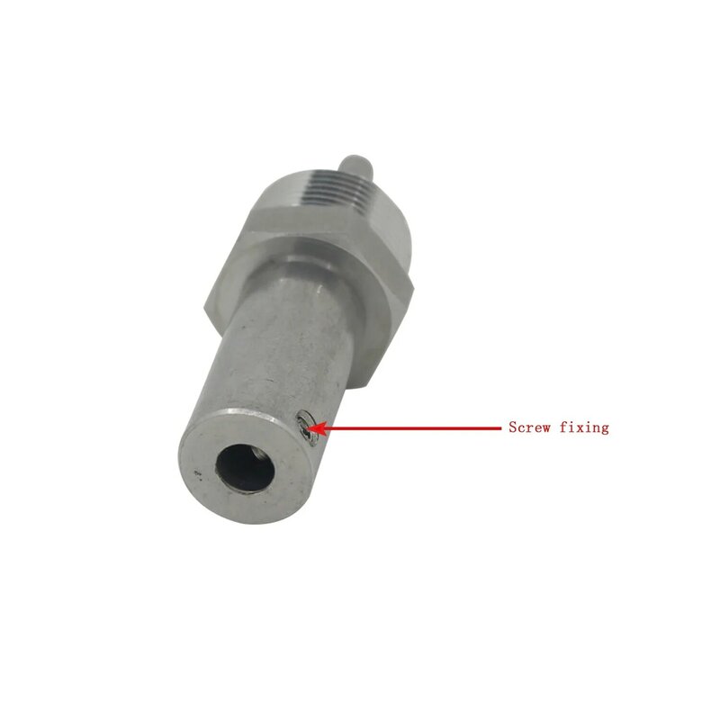 Thermowell Thermokoppel Lengte L10-L200mm Draad 1/2 "/Dn15 3/4"/Dn20 Rvs Pijp 304 Od 6 Mm id 5 Mm