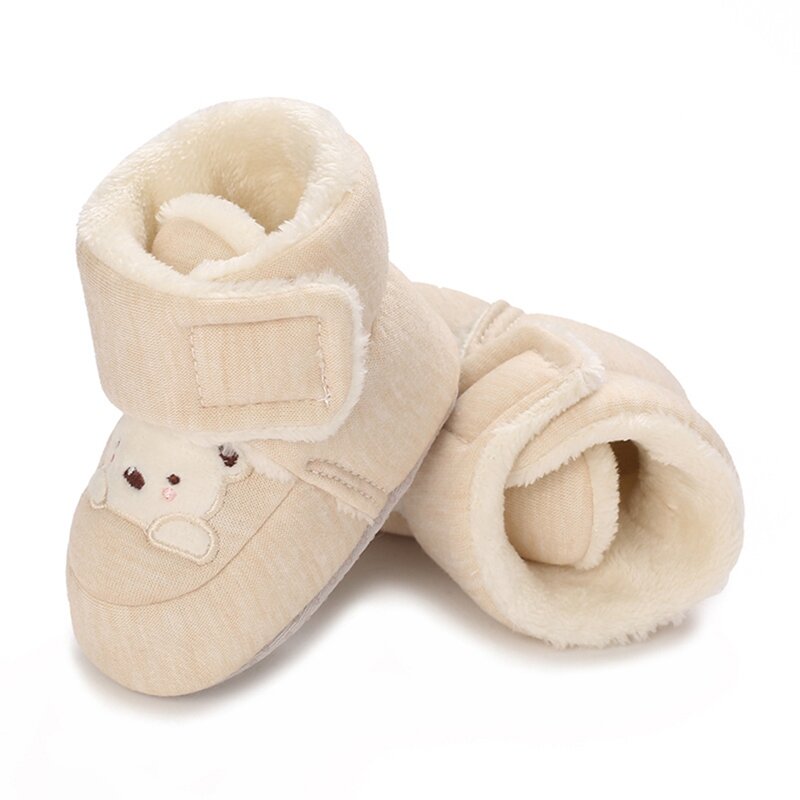 لطيف الدب لينة وحيد أحذية الثلوج للأطفال ، الجوارب الدافئة للرضع ، الوليد ، طفل ، طفلة الأحذية ، الشتاء