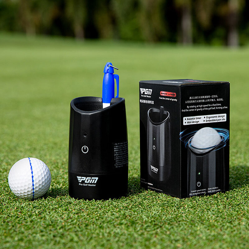 PGM CHECK-GO Golf, trazador eléctrico de bolas, cajón, pintor, encuentra el centro de gravedad, línea de distribución