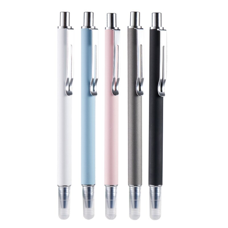 Retractable Fountain Pen 0.38mm EF Piston-filled Cartridge Write Smoothly for Student Beginner Practice