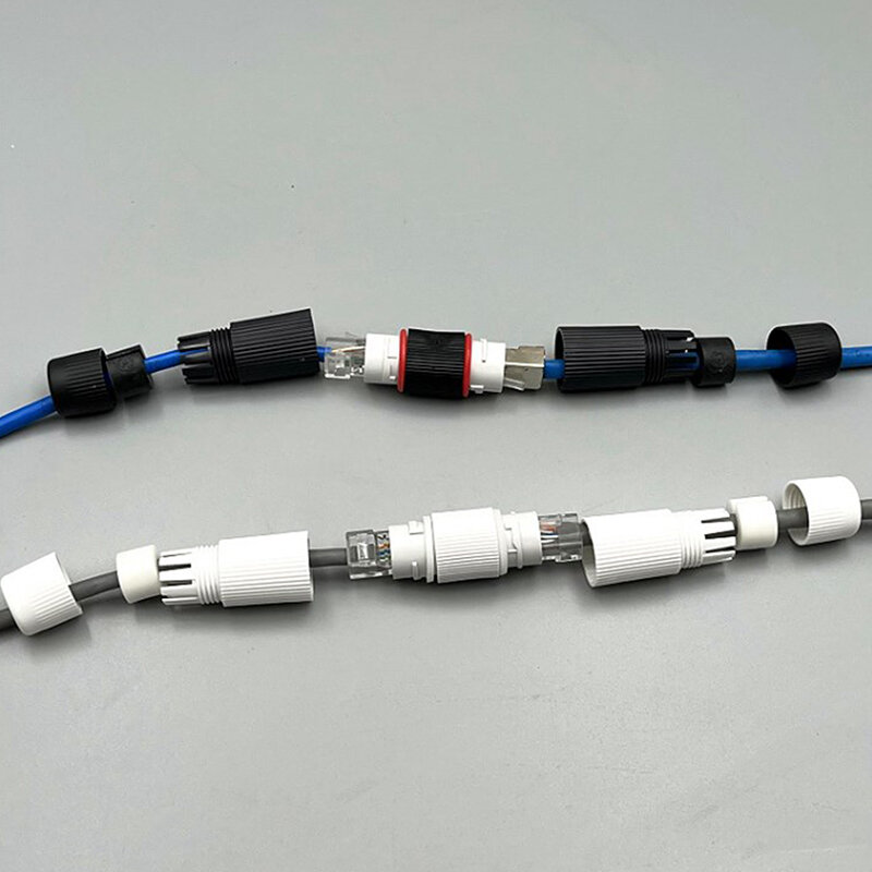 1 шт., водонепроницаемый соединитель RJ45 для подключения кабеля к сети Ethernet