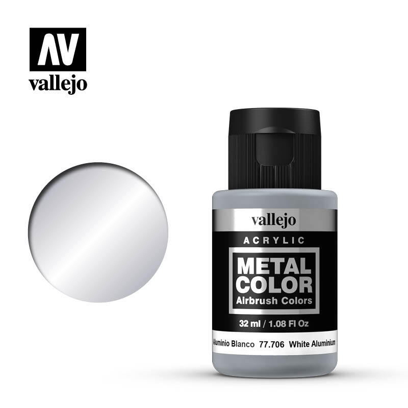 32 мл Испания vallejo AV модельная краска металлический цвет экологически чистый на водной основе [металлическая краска] 77701 ~ 77725