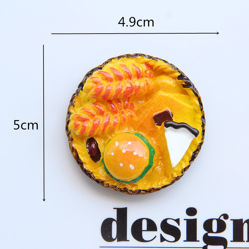 Miniature Food Candy Toy Simulated Croissant Burger Cake Pizza DIY Doll Kitchen Accessories Play House Toys Model Kids Gifts