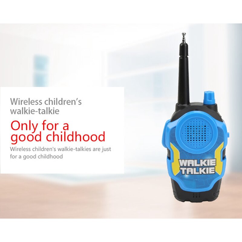 Mini Walkie Talkie for Kids, Wireless Call, Interação entre Pais e Filhos, Presente de Aniversário, Brinquedos para Meninos e Meninas, Verde, 2PCs