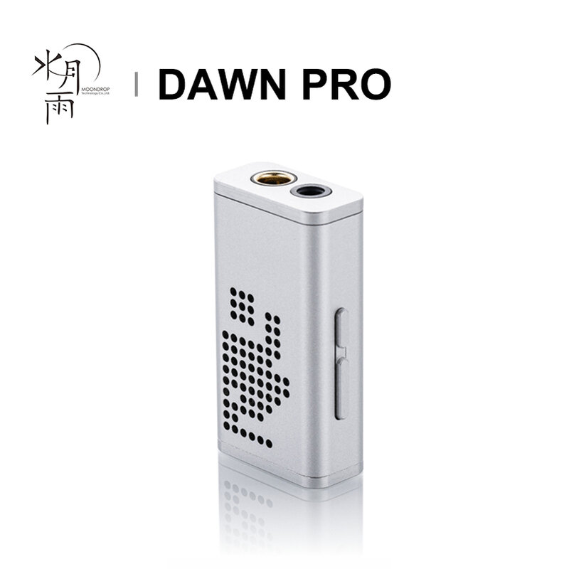 MOONDROP-Amplificador Portátil de Auscultadores USB DAC HiFi, DAWN PRO, CS43131 Duplo, DSD256, PCM 32, 384KHZ, Tipo-C, Entrada 3.5mm, 4.4mm, Equilibrada