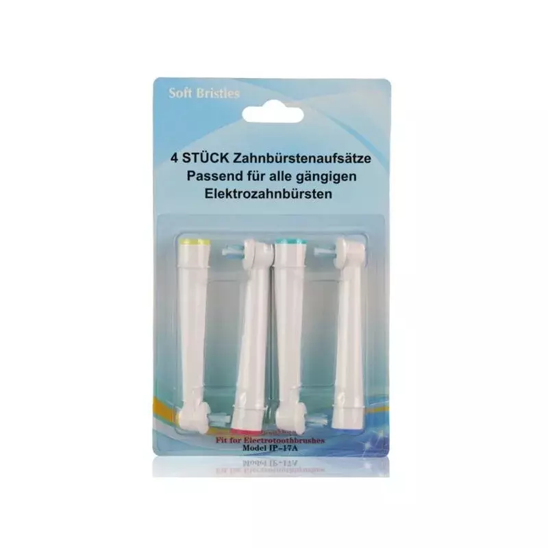 Têtes de brosse à dents électrique de remplacement, embout électrique Interspace IP17-4 hygiène buccale, outils dentaires 4 pièces