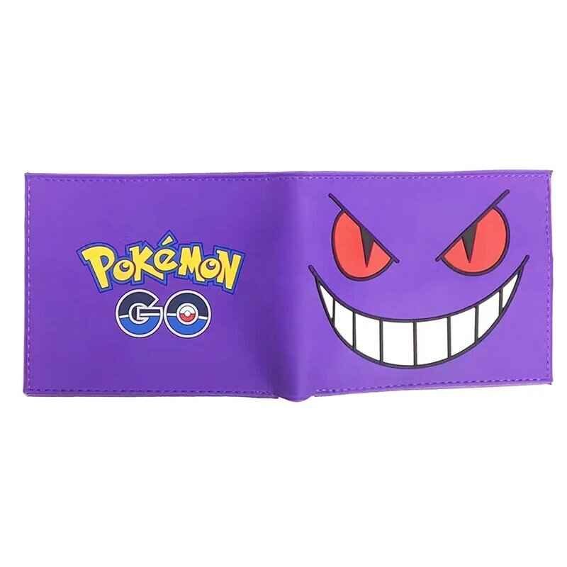 กระเป๋าเงินการ์ตูน Pokemon Pokemon Go Pikachiu, คาบาเก้นเดอร์ชาร์แมนเดอร์พร้อมกระเป๋าใส่เหรียญกระเป๋าสตางค์ใบสั้นของขวัญสำหรับเด็กผู้ชายและเด็กผู้หญิง