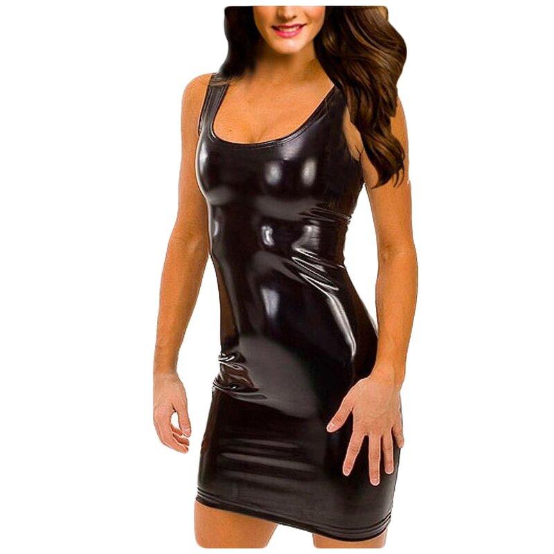 Gaun malam Cosplay tanpa lengan gaun malam tas kulit gaun pantai leher-o gaun 2024 wanita untuk pesta desainer mewah 2024