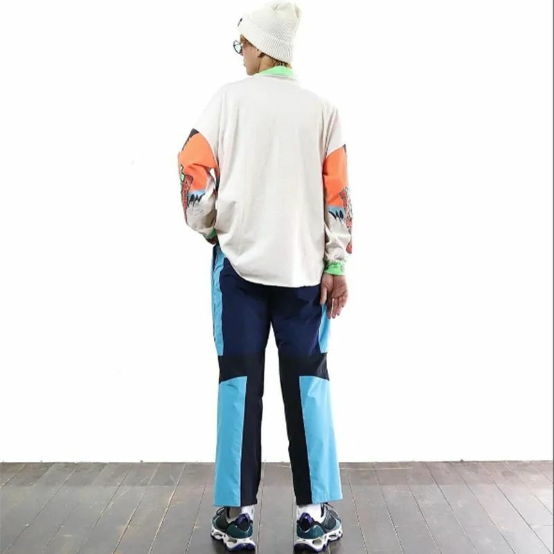Camisetas de manga larga con estampado de SAINT MICHAEL para hombre y mujer, ropa de calle informal de gran tamaño, estilo Hip Hop, de alta calidad, 2024