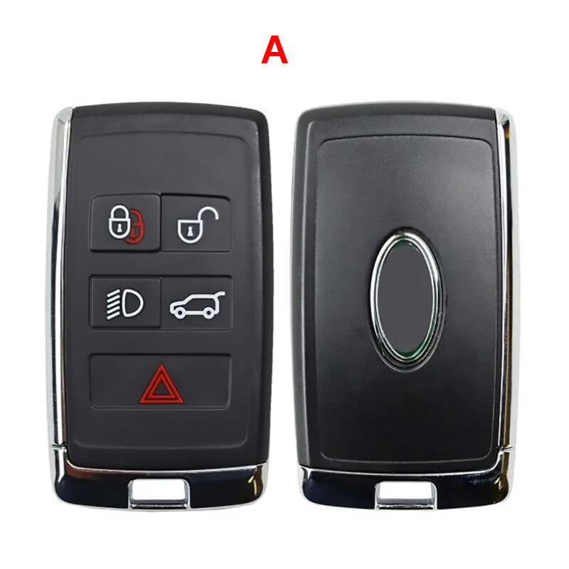 Qualidade Original Smart Key Cover, Substituição Shell Habitação com Logotipo, Chave da lâmina, 5 Botão, Jaguar Land Range Rover SV, CS004013