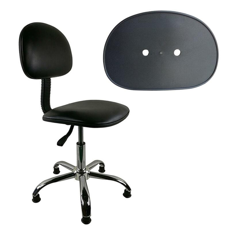 Coussin de dossier pour chaise de bureau, noir, confortable, facile à installer, remplacement, rêves de fixation durables pour les tâches de discussion, chaise de jeu
