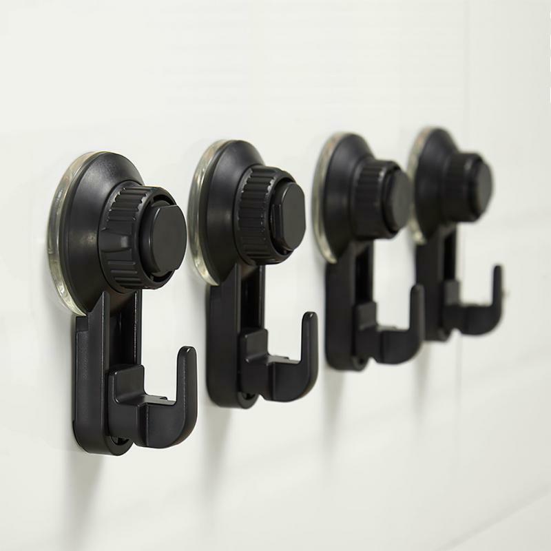 1~10PCS Strong Vacuum Hook Holder Wall Heavy Load Waterproof Reusable Towel Kitchen Powerful Suction Cup Hook Bathroom