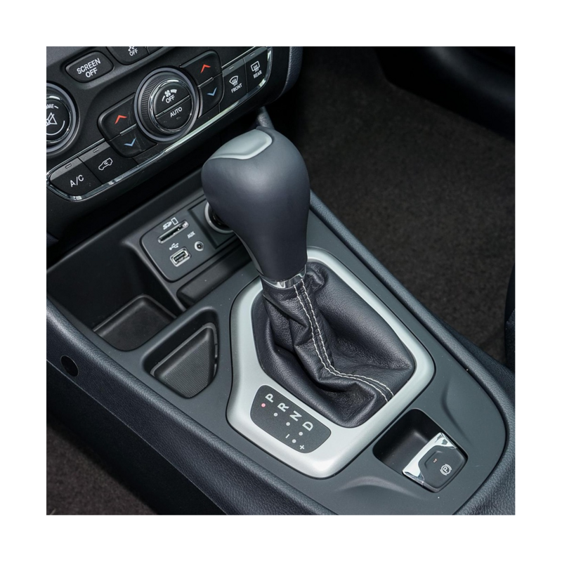 Pommeau de levier de vitesse de transmission automatique avec kit de montage, levier de vitesse marron, Jeep Traff2014-2018, 5YD261X9AA