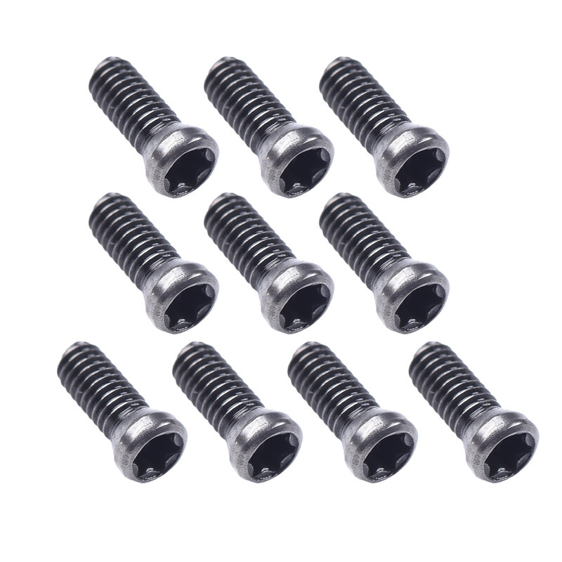 2024 10-pcs M2.5 M3.5 M4 Torx Screws For Replaces Carbide Insert CNC Lathe-Tools High-strength And Hardness, Long-service A Life