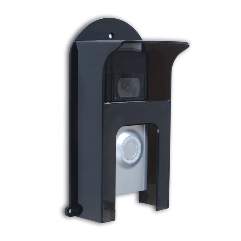Plastikowa osłona przeciwdeszczowa na dzwonki do drzwi nadaje się do modeli pierścieniowych dzwonki do drzwi wodoodporny ochraniacz osłony wideo
