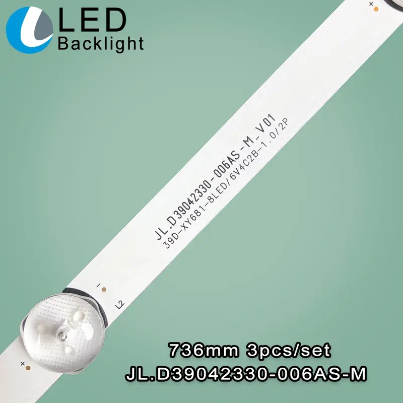 Strip TV lampu latar LED Strip LE39Z1 MS-L1795 39LEM-1045/T2C JL.D39042330-006AS-M AKTV409TS 39PL11TC V2