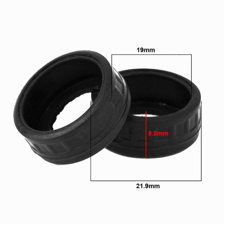 Outdoor Rubber Sleeve Rotor Sleeve 6000 Parts Power Tool 607 608 Accessories Angle Grinder Bearing Rubber Black