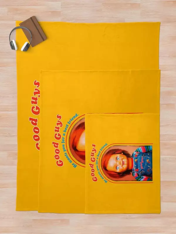Chucky-Couverture de jet de films rétro, couvertures lestées