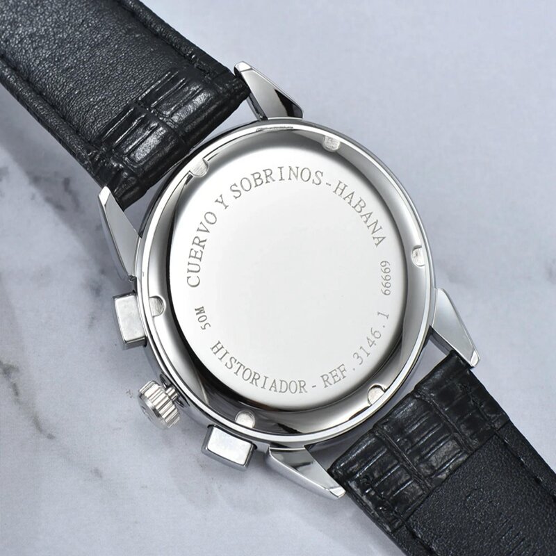 Kurvo CYS 시리즈 비즈니스 남성용 디자이너 시계, 하이 퀄리티 쿼츠 쌍안 다기능 날짜, 럭셔리 쿼츠 시계