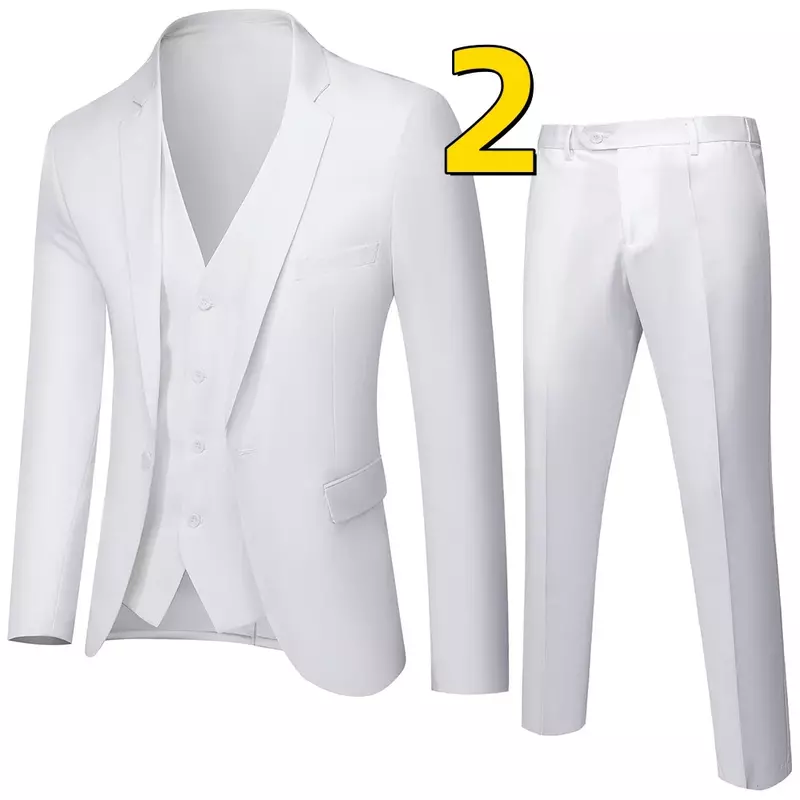 H260 Wedding suit in multiple colors with free shipping and packaging